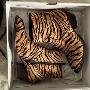 Animal Print Pony-hair boots. Don’t wear much anymore Look great with any outfit